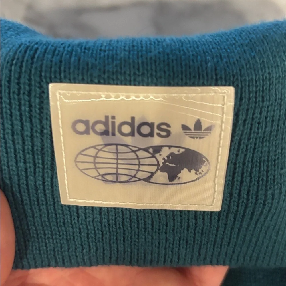 Adidas teal Beanie